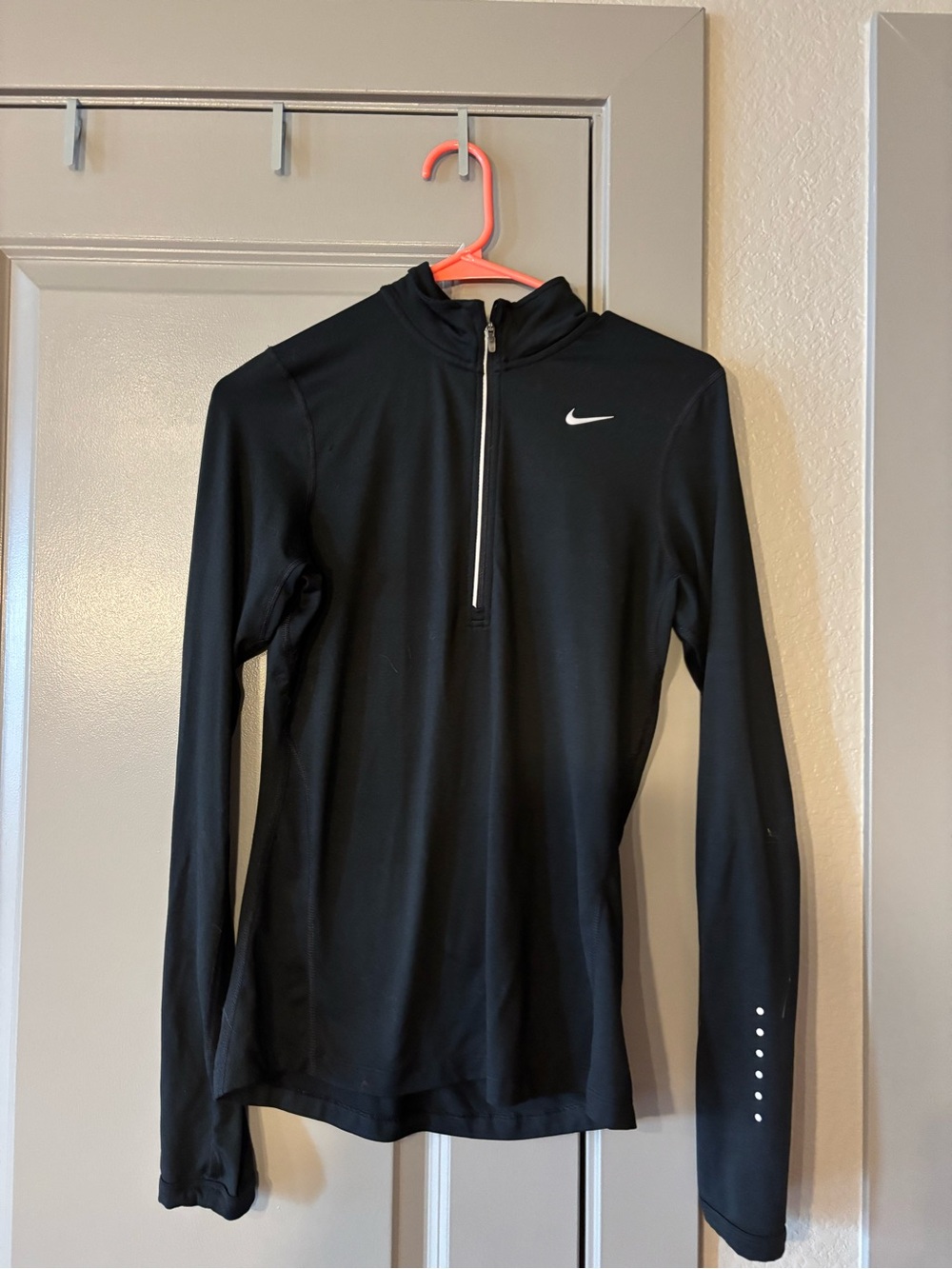 Nike Black Dri-FIT Running Half-Zip Top